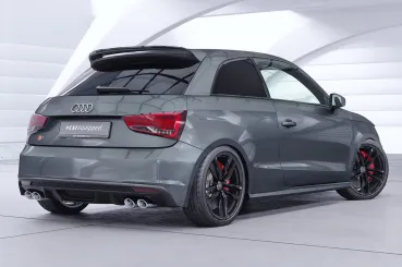 CSR Heckspoiler | Heckflügel mit ABE für Audi S1 (8X) Sportback HF100-L Lackierung erforderlich (unlackiert)