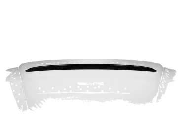 CSR Heckspoiler | Heckflügel mit ABE für Bentley Continental (2.Gen) HF334-S Strukturiert schwarz matt (keine Lackierung erforderlich)