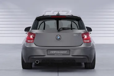 CSR Heckspoiler | Heckflügel mit ABE für BMW 1er F20/F21 HF630-C Carbon Look Hochglanz (keine Lackierung erforderlich)