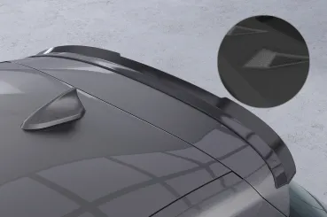 CSR Heckspoiler | Heckflügel mit ABE für BMW 1er F20/F21 HF630-S schwarz matt strukturiert (keine Lackierung erforderlich)