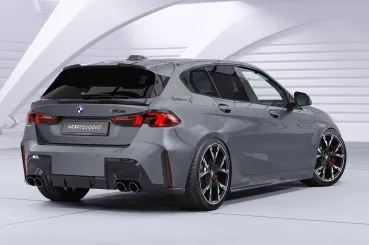 CSR Heckspoiler | Heckflügel mit ABE für BMW 1er F70 HF273-G Glossy schwarz Hochglanz (keine Lackierung erforderlich)