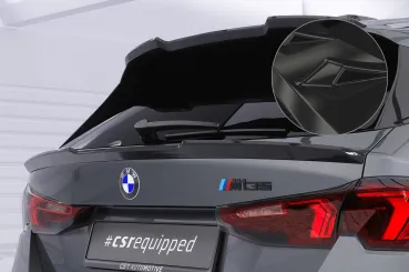 CSR Heckspoiler | Heckflügel mit ABE für BMW 1er F70 HF273-G Glossy schwarz Hochglanz (keine Lackierung erforderlich)