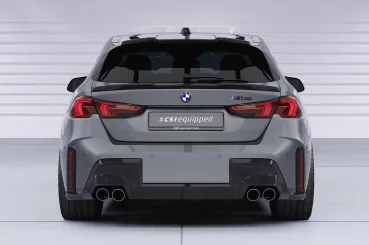 CSR Heckspoiler | Heckflügel mit ABE für BMW 1er F70 M Pro / M135 HF280-S Strukturiert schwarz matt (keine Lackierung erforderlich)
