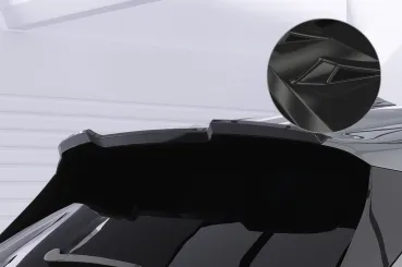 CSR Heckspoiler | Heckflügel mit ABE für BMW 1er F70 M Pro / M135 HF280-G Glossy schwarz Hochglanz (keine Lackierung erforderlich)
