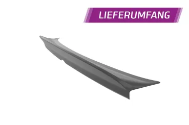 CSR Heckspoiler | Heckflügel mit ABE für BMW 3er E36 Coupe HF987-C Carbon Look Hochglanz (keine Lackierung erforderlich)