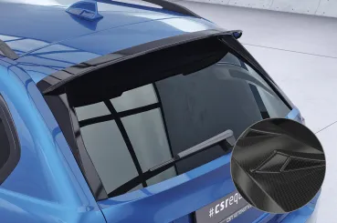 CSR Heckspoiler | Heckflügel mit ABE für BMW 3er E91 Touring HF216-C Carbon Look Hochglanz (keine Lackierung erforderlich)