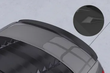 CSR Heckspoiler | Heckflügel mit ABE für BMW 3er E92 Coupe HF251-S Strukturiert schwarz matt (keine Lackierung erforderlich)