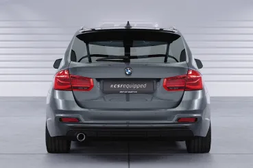 CSR Heckspoiler | Heckflügel mit ABE für BMW 3er F31 Touring HF751-C Carbon Look glänzend (keine Lackierung erforderlich)