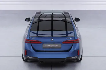 CSR Heckspoiler | Heckflügel mit ABE für BMW 5er / i5 G60 HF149-S schwarz matt strukturiert (keine Lackierung erforderlich)