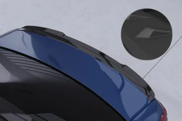 CSR Heckspoiler | Heckflügel mit ABE für BMW 5er / i5 G60 HF149-S schwarz matt strukturiert (keine Lackierung erforderlich)