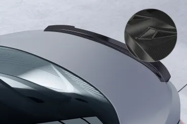 CSR Heckspoiler | Heckflügel mit ABE für BMW 6er E63/E64 HF649-C Carbon Look Hochglanz (keine Lackierung erforderlich)