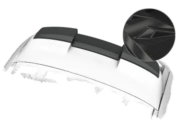 CSR Heckspoiler | Heckflügel mit ABE für BMW M5 G99 Touring HF275-C Carbon Look Hochglanz (keine Lackierung erforderlich)