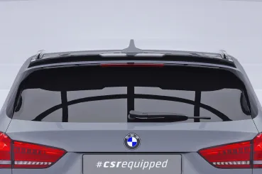 CSR Heckspoiler | Heckflügel mit ABE für BMW X1 F48 HF260-G Glossy schwarz Hochglanz (keine Lackierung erforderlich)
