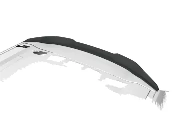 CSR Heckspoiler | Heckflügel mit ABE für BMW XM G09 HF247-M Carbon Look matt strukturiert (keine Lackierung erforderlich)