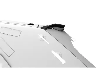 CSR Heckspoiler | Heckflügel mit ABE für BMW XM G09 HF247-C Carbon Look Hochglanz (keine Lackierung erforderlich)