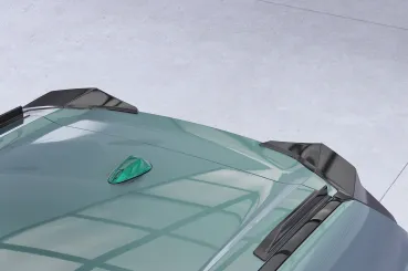 CSR Heckspoiler | Heckflügel mit ABE für BMW XM G09 HF256-G Glossy schwarz Hochglanz (keine Lackierung erforderlich)