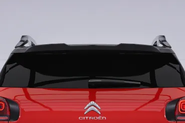 CSR Heckspoiler | Heckflügel mit ABE für Citroen C3 Aircross 2 HF148-S Strukturiert schwarz matt (keine Lackierung erforderlich)