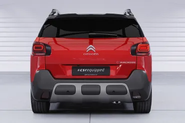 CSR Heckspoiler | Heckflügel mit ABE für Citroen C3 Aircross 2 HF148-G Glossy schwarz Hochglanz (keine Lackierung erforderlich)
