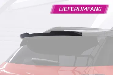 CSR Heckspoiler | Heckflügel mit ABE für Citroen C3 Aircross 2 HF148-M Carbon Look matt strukturiert (keine Lackierung erforderlich)