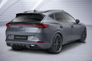 CSR Heckspoiler | Heckflügel mit ABE für Cupra Formentor HF839-M Carbon Look matt strukturiert (keine Lackierung erforderlich)
