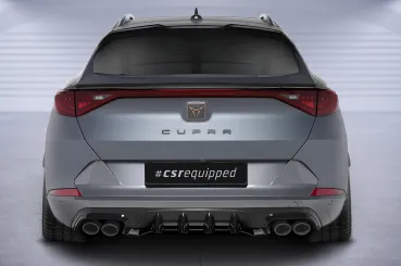CSR Heckspoiler | Heckflügel mit ABE für Cupra Formentor HF839-M Carbon Look matt strukturiert (keine Lackierung erforderlich)
