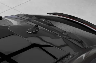 CSR Heckspoiler | Heckflügel mit ABE für Cupra Tavascan HF283-S Strukturiert schwarz matt (keine Lackierung erforderlich)