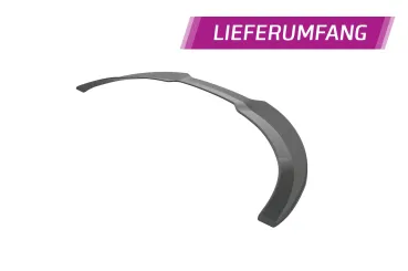 CSR Heckspoiler | Heckflügel mit ABE für Ford Mondeo MK5 BA7 Turnier ST-Line HF922-S Strukturiert schwarz matt (keine Lackierung erforderlich)