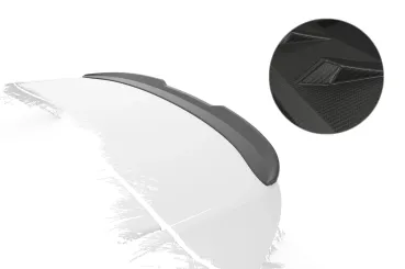 CSR Heckspoiler | Heckflügel mit ABE für Hyundai I40 Kombi / CW HF961-M Carbon Look matt strukturiert (keine Lackierung erforderlich)