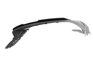 CSR Heckspoiler | Heckflügel mit ABE für Hyundai Santa Fe (Typ TM) HF287-G Glossy schwarz Hochglanz (keine Lackierung erforderlich)