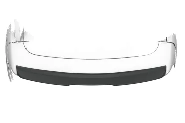 CSR Heckspoiler | Heckflügel mit ABE für Hyundai Santa Fe (Typ TM) HF287-C Carbon Look Hochglanz (keine Lackierung erforderlich)