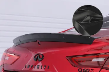 CSR Heckspoiler | Heckflügel mit ABE für Infiniti Q60 HF036-G Glossy schwarz glänzend (keine Lackierung erforderlich)
