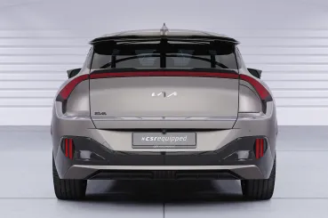 CSR Heckspoiler | Heckflügel mit ABE für Kia EV6 HF088-M Carbon Look matt strukturiert (keine Lackierung erforderlich)