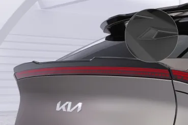 CSR Heckspoiler | Heckflügel mit ABE für Kia EV6 HF088-L Lackierung erforderlich (schwarz matt)