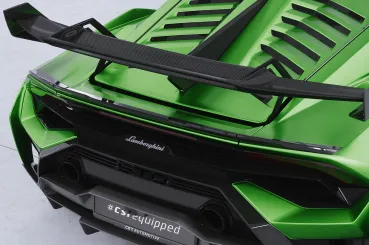 CSR Heckspoiler | Heckflügel mit ABE für Lamborghini Huracan HF202-L schwarz matt (Lackierung erforderlich)