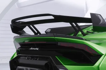 CSR Heckspoiler | Heckflügel mit ABE für Lamborghini Huracan HF202-S schwarz matt strukturiert (keine Lackierung erforderlich)