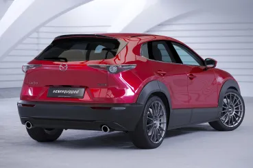 CSR Heckspoiler | Heckflügel mit ABE für Mazda CX-30 HF021-M Carbon Look matt strukturiert (keine Lackierung erforderlich)