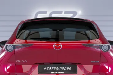 CSR Heckspoiler | Heckflügel mit ABE für Mazda CX-30 HF021-M Carbon Look matt strukturiert (keine Lackierung erforderlich)