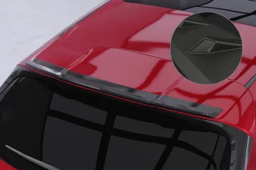 CSR Heckspoiler | Heckflügel mit ABE für Mazda CX-60 HF144-M Carbon Look matt strukturiert (keine Lackierung erforderlich)