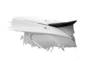 CSR Heckspoiler | Heckflügel mit ABE für Mercedes-Benz CLA (C117) Limousine HF267-S Strukturiert schwarz matt (keine Lackierung erforderlich)