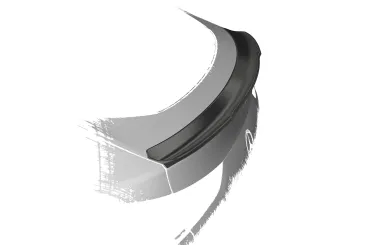 CSR Heckspoiler | Heckflügel mit ABE für Mercedes-Benz GLE (C167) Coupe HF008-L Lackierung erforderlich (unlackiert)