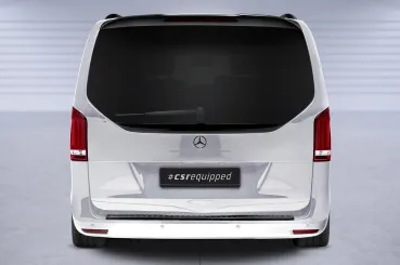 CSR Heckspoiler | Heckflügel mit ABE für Mercedes-Benz V-Klasse (447) HF849-S Strukturiert schwarz matt (keine Lackierung erforderlich)
