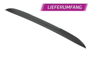 CSR Heckspoiler | Heckflügel mit ABE für Mercedes-Benz V-Klasse (447) HF849-S Strukturiert schwarz matt (keine Lackierung erforderlich)