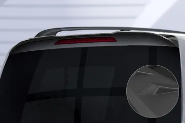 CSR Heckspoiler | Heckflügel mit ABE für Mercedes-Benz V-Klasse (447) HF849-L Lackierung erforderlich (unlackiert)