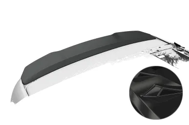 CSR Heckspoiler | Heckflügel mit ABE für MG 5 EV HF082-G Glossy schwarz Hochglanz (keine Lackierung erforderlich)