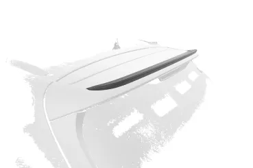 CSR Heckspoiler | Heckflügel mit ABE für MG HS / EHS HF059-S Strukturiert schwarz matt (keine Lackierung erforderlich)