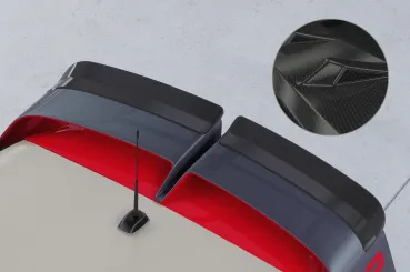 CSR Heckspoiler | Heckflügel mit ABE für Mini F56 JCW GP HF041-C Carbon Look Hochglanz (keine Lackierung erforderlich)