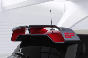 CSR Heckspoiler | Heckflügel mit ABE für Mini F56 JCW GP HF041-S Strukturiert schwarz matt (keine Lackierung erforderlich)
