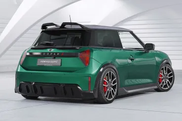 CSR Heckspoiler | Heckflügel mit ABE für Mini F65 / F66 JCW / JCW Trim HF228-S Strukturiert schwarz matt (keine Lackierung erforderlich)