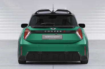 CSR Heckspoiler | Heckflügel mit ABE für Mini F65 / F66 JCW / JCW Trim HF228-S Strukturiert schwarz matt (keine Lackierung erforderlich)