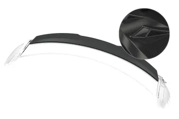 CSR Heckspoiler | Heckflügel mit ABE für Opel Insignia B GrandSport OPC-Line HF180-C Carbon Look Hochglanz (keine Lackierung erforderlich)